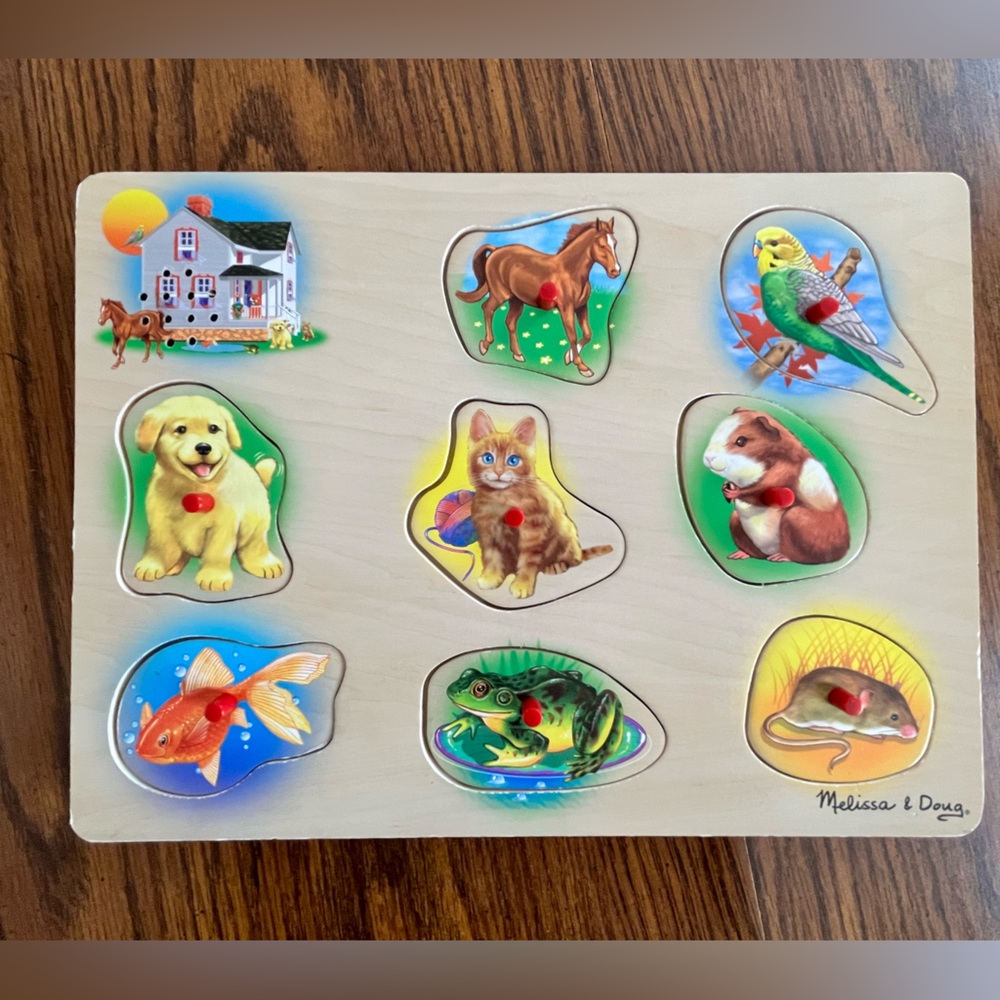 Melissa & Doug sounds puzzle